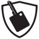GMC Protection Gap Coverage Logo with a Car Key Icon - Yates GMC in Henderson TX